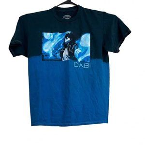 My Hero Academia Dabi Blue Flame T-Shirt Men's Sz M